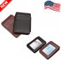 Men's Trifold Leather Slim Small Purse Coin Holder Organizer Standard Wallet NEW