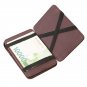 Men's Trifold Leather Slim Small Purse Coin Holder Organizer Standard Wallet NEW