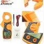 Digital Clamp Meter Multimeter AC DC Voltmeter Ohm Amp Tester Tongs Resistance