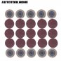 100 PCS Sanding Discs For Roloc 50mm 60 100 120 Grit Sander Paper Abrasive Tools