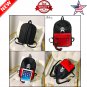 Men Women Retro Travel Rucksack Preppy Letter Printing Backpack Casual Bags NEW