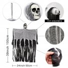 100*60cm Halloween Hanging Ghost Witch Reaper Haunted House Escape Horror DIY