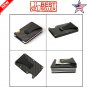 Carbon Fiber Men Mini Wallet Money Clip Credit Card ID Holder RFID Detachable