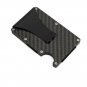 Carbon Fiber Men Mini Wallet Money Clip Credit Card ID Holder RFID Detachable