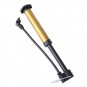 Bicycle Tire Inflator Premium Quality Hand Air Pump w/ Ball MTB Portable Gold