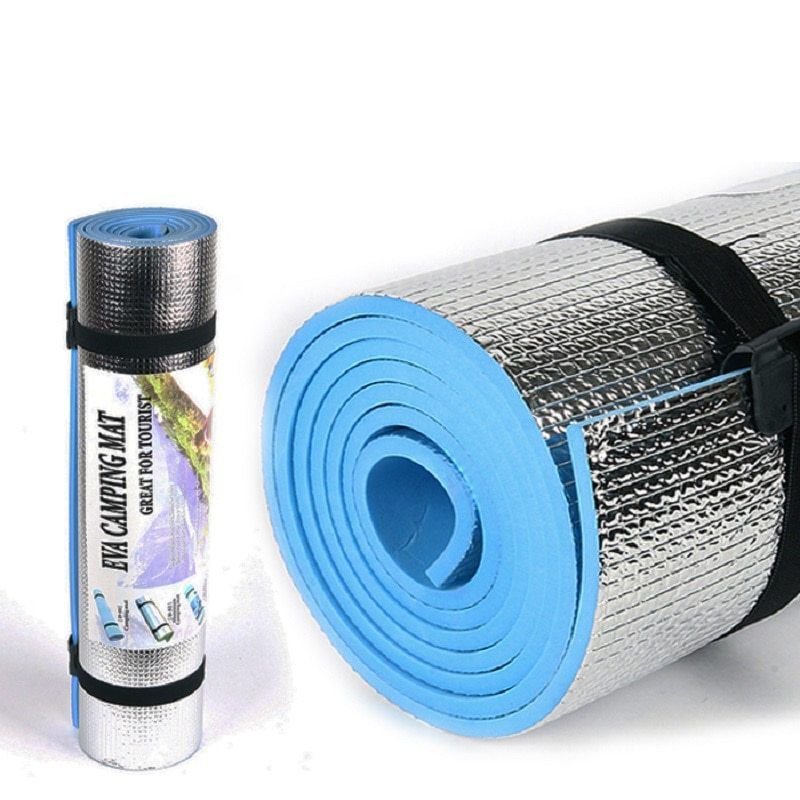 Outdoor Camping Beach Mat Aluminum Foil Dampproof Picnic Blanket 180*50*0.6cm