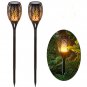Solar Lights Dancing Flames LED Waterproof Flickering Landscape Torches Lantern