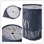 Foldable Laundry Hamper Clothes Basket Toys Bedroom Storage Organizer Bag Large
