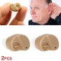 Pair Digital Hearing Aids Sound Amplifier Personal Ear Adjustable For Elder NEW