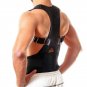 Shoulder Back Brace Support Magnetic Posture Corrector Belt For Men Women Black
