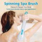 5in1 Handheld Spa Massage Electric Shower Brush Water Resistant Scrubber System