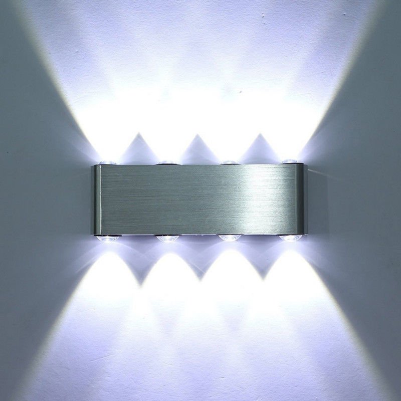 Modern Bathroom Minimalist LED Mirror Light Wall Mounted Lamp Contemporary Style