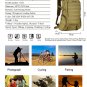 Men's Nylon Military Tactical 35L Backpack Shoulder Bag Handbag For 14" Laptop