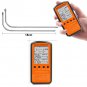 Wireless Remote Meat Thermometer with Dual Probe BBQ Smoker Oven Digital Plastic