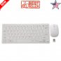2.4GHz Wireless Portable Keyboard and Mouse PC Ultra Thin Set Modern Design NEW