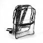 Transparent Clear Backpack Security School Bag PVC Zipper Pocket Below 20 Litre