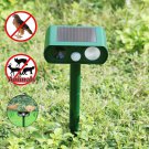 Solar Power Ultrasonic Animal Repeller Pest Repellent Cat Dog Motion Deterrent