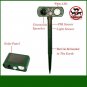 Solar Power Ultrasonic Animal Repeller Pest Repellent Cat Dog Motion Deterrent