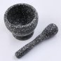 Kitchen Mortar And Pestle Set Garlic Herb Pepper Pounder Grinder Mixing Tool New