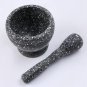 Kitchen Mortar And Pestle Set Garlic Herb Pepper Pounder Grinder Mixing Tool New
