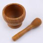 Kitchen Mortar And Pestle Set Garlic Herb Pepper Pounder Grinder Mixing Tool New