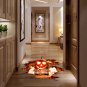 Halloween 3D Stickers View Scary Pumpkin Shaped Window Floor Stickers for Kids