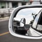 Adjustable Blind Spot Mirror Wide Angle Rear View Side Car Mirror 3M Adhesive