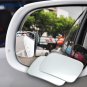 Adjustable Blind Spot Mirror Wide Angle Rear View Side Car Mirror 3M Adhesive