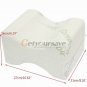 Knee Leg Wedge Pillow Bed Cushion Memory Foam Pressure Relief Sleep Support Aid