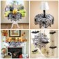 Halloween Party Decoration Spiderweb Table Cloth 100cm Black Lace Table Covers