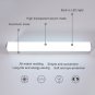 Modern Bathroom LED Acrylic Mirror Light Wall Mounted Shadeless Lamp Fixtures