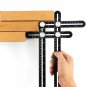 Universal Angularizer Ruler Full Metal Multi Function Angle Measuring Tool NEW