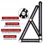 Universal Angularizer Ruler Full Metal Multi Function Angle Measuring Tool NEW