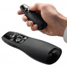 Handheld Wireless Remote Presenter Receiver Pointer Case w/ Red Laser Pen Black