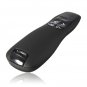 Handheld Wireless Remote Presenter Receiver Pointer Case w/ Red Laser Pen Black