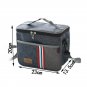 Insulated Picnic Lunch Bag Thermal Cooler Shoulder Pouch Freezer Meal Bag Pack