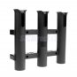 3 Link Rod Holder Marine Boat Yacht Kayak Fishing Pole Tube Mount Organizer New