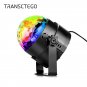 Sound Activated Strobe Stage Party Light Rotating Disco Ball LED For DJ Birthday