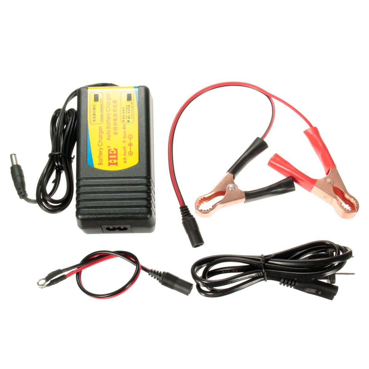 12V Trickle Car Boat Motorcycle RVs Digital Automatic Battery Float Charger NEW
