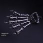 Halloween Prop Party Punk Finger Gothic Skull Skeleton Bone Hand Finger Bracelet