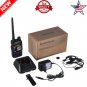 Radio Scanner Handheld Transceiver FM Radio Receiver Walkie Talkie Dual Band NEW