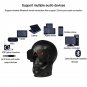 Portable Skull Wireless Bluetooth Super Bass Stereo Speaker NFC 15W FM Radio NEW
