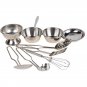 Stainless Steel 16 PCS Kids Kitchen Pots And Pans Toys Pretend Play Cookware Set