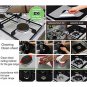 Pack of 4 Reusable Gas Range Stovetop Burner Protector Liner Cover Non Stick New