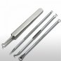 Dr Pimple Popper Blackhead Remover Kit Tool 4 PCS Skin Clean Care Tools Kit New