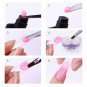 Quick Extension Poly Gel Slip Solution False Mold Tips Brush Tips Clip Nail Set