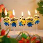 Birthday Minions Despicable Me Cake Candle Candles Topper Party Minion Decor