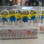 Birthday Minions Despicable Me Cake Candle Candles Topper Party Minion Decor
