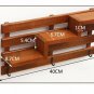 Wall Mount Storage Box Wood Boxes Hanging Key Rack Shelf Flower Pot Organizer