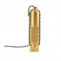 Brass Waterproof Canister Seal Capsule Bottle Box Outdoor Camping Compass